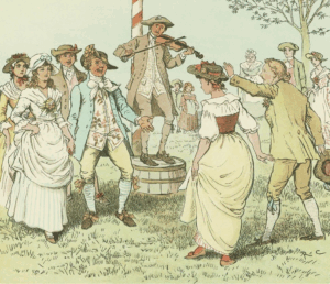 Contra Dancing at Tate House - Photo Credit: Tate House Museum